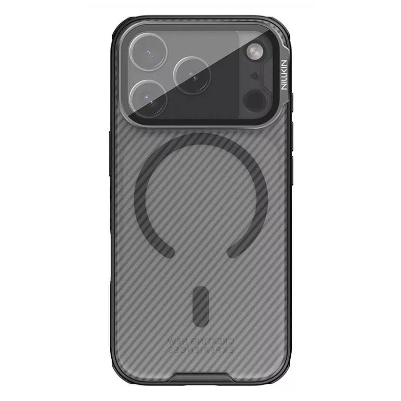 NILLKIN θήκη CamShield Prop Magnetic για Apple iPhone 17 Pro, διάφανη/μαύρη | eLabstore.gr NILLKIN θήκη CamShield Prop Magnetic για Apple iPhone 17 Pro, διάφανη/μαύρη | Αξεσουάρ κινητών | elabstore.gr