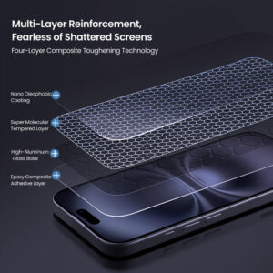 NILLKIN tempered glass 2.5D H+ Pro για Apple iPhone 17 Air | Αξεσουάρ κινητών | elabstore.gr