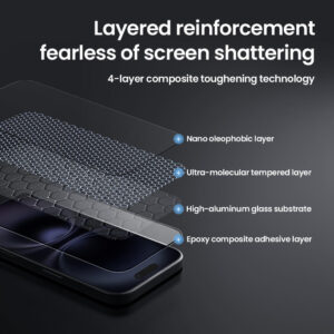NILLKIN tempered glass 2.5D CP+ Pro για Apple iPhone 17 Pro | Αξεσουάρ κινητών | elabstore.gr