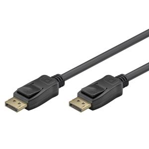 GOOBAY καλώδιο DisplayPort 74777, VESA Certified, 8K/60Hz, 32.4 Gbps, 1m, μαύρο | Καλώδια - Αντάπτορες | elabstore.gr