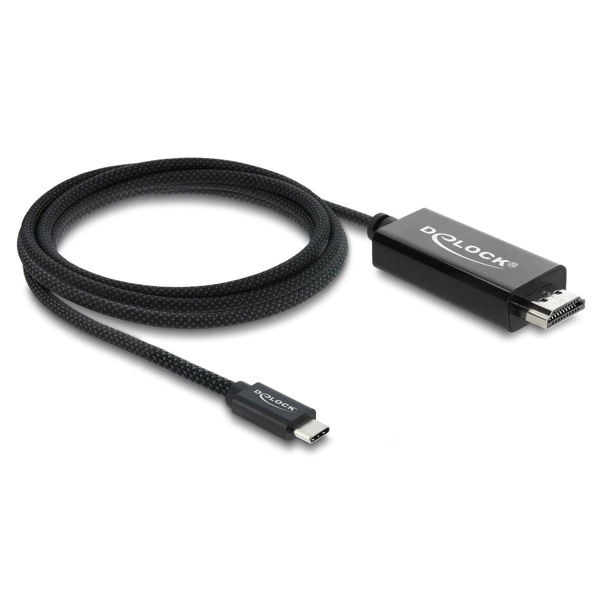 DELOCK καλώδιο USB-C σε HDMI 81704, 4K/60Hz, 2m, μαύρο | eLabstore.gr DELOCK καλώδιο USB-C σε HDMI 81704, 4K/60Hz, 2m, μαύρο | Καλώδια - Αντάπτορες | elabstore.gr