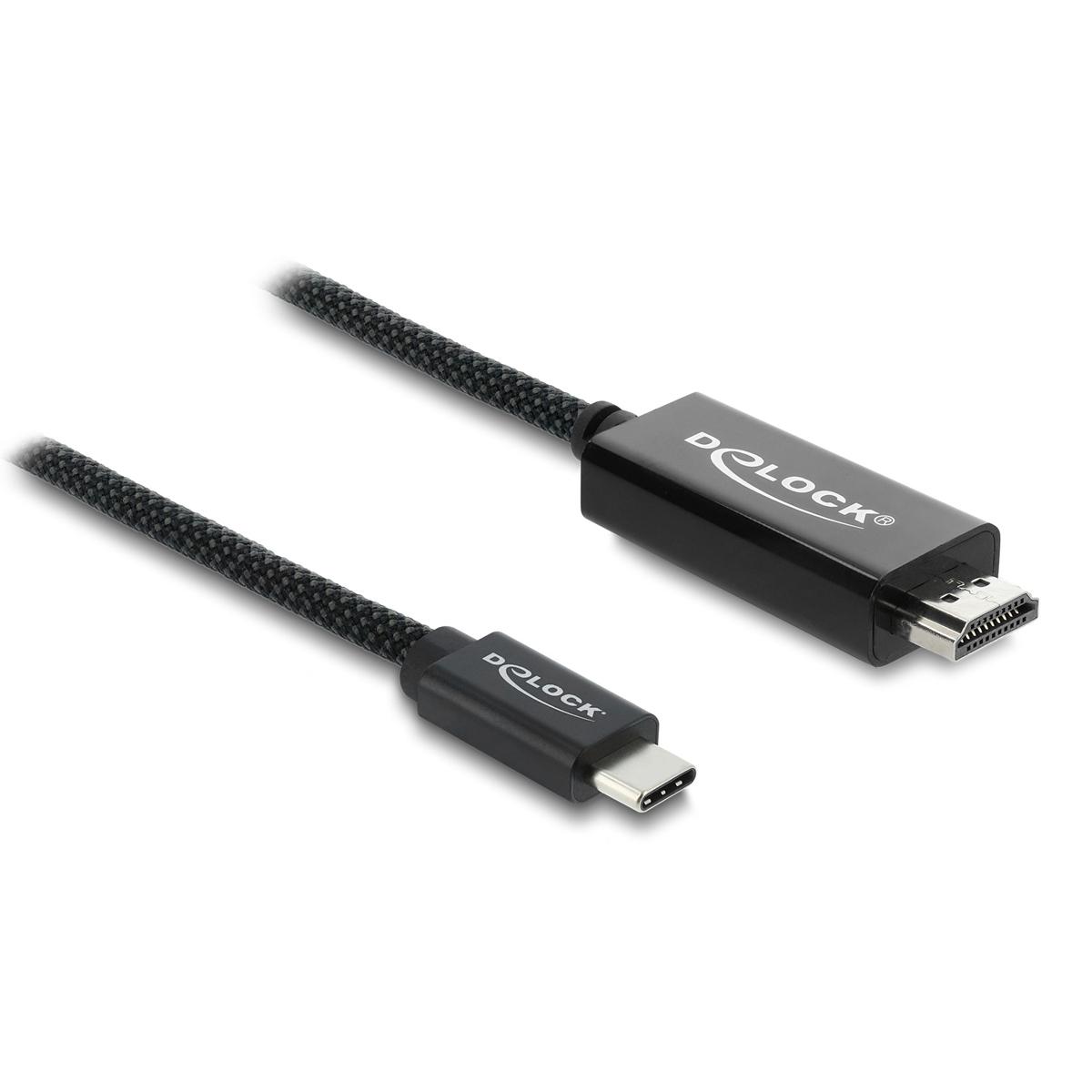 DELOCK καλώδιο USB-C σε HDMI 81704, 4K/60Hz, 2m, μαύρο | eLabstore.gr DELOCK καλώδιο USB-C σε HDMI 81704, 4K/60Hz, 2m, μαύρο | Καλώδια - Αντάπτορες | elabstore.gr