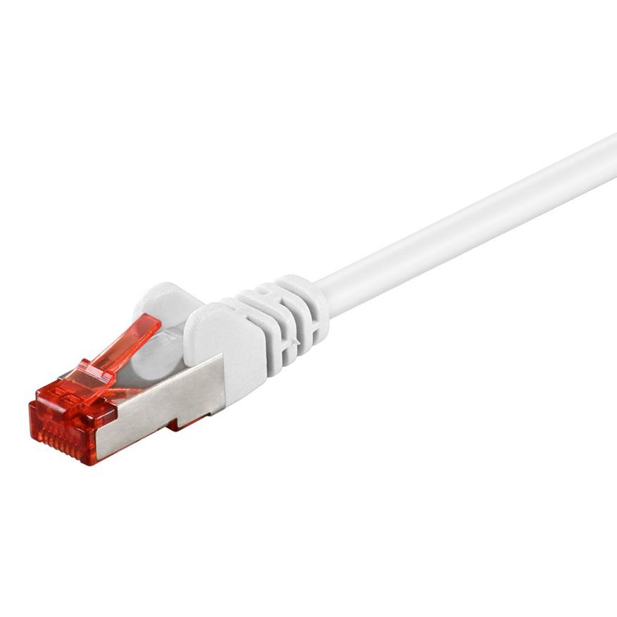 GOOBAY καλώδιο δικτύου 93511, CAT 6 S/FTP, copper, 250MHz, 7.5m, λευκό | eLabstore.gr GOOBAY καλώδιο δικτύου 93511, CAT 6 S/FTP, copper, 250MHz, 7.5m, λευκό | Καλώδια - Αντάπτορες | elabstore.gr