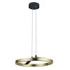 POWERTECH LED φωτιστικό οροφής HLL-0201, 29W, 4000K, Φ38x120cm, χρυσό/μαύρο | Φωτισμός | elabstore.gr