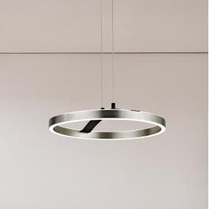 POWERTECH LED φωτιστικό οροφής HLL-0202, 29W, 4000K, Φ38x120cm, ασημί/μαύρο | Φωτισμός | elabstore.gr