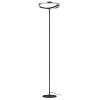 POWERTECH LED φωτιστικό δαπέδου HLL-0204, 42W, 4000K, Φ38x157cm, ασημί/μαύρο | Φωτισμός | elabstore.gr