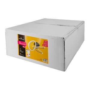 POWERTECH LED φωτιστικό οροφής HLL-0206, 40W, 4000K, Φ53x26cm, οπάλ χρυσό/μαύρο | eLabstore.gr