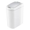 HOME USE κάδος απορριμμάτων HUH-0255 με φωτοκύτταρο, 7lt, λευκός | Οικιακός εξοπλισμός | elabstore.gr