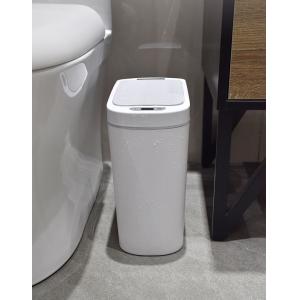 HOME USE κάδος απορριμμάτων HUH-0255 με φωτοκύτταρο, 7lt, λευκός | Οικιακός εξοπλισμός | elabstore.gr