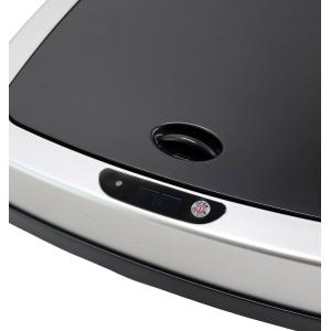 HOME USE κάδος απορριμμάτων HUH-0256 με φωτοκύτταρο, ανοξείδωτο ατσάλι, 15lt, ασημί | Οικιακός εξοπλισμός | elabstore.gr