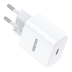 KAKUSIGA φορτιστής τοίχου KSC-1230, USB-C, 2.4A, λευκός | Αξεσουάρ κινητών | elabstore.gr