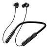 KAKUSIGA earphones KSC-1878 με μαγνήτη, Bluetooth, 10mm, 200mAh, μαύρα | Αξεσουάρ κινητών | elabstore.gr
