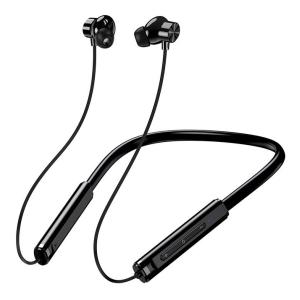 KAKUSIGA earphones KSC-1878 με μαγνήτη, Bluetooth, 10mm, 200mAh, μαύρα | Αξεσουάρ κινητών | elabstore.gr