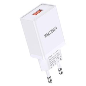 KAKUSIGA φορτιστής τοίχου KSC-930, USB, 2.4A, λευκός | Αξεσουάρ κινητών | elabstore.gr
