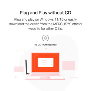 MERCUSYS ασύρματος USB αντάπτορας δικτύου MU6H, AC650, Dual Band, V 1.30 | Δικτυακά | elabstore.gr