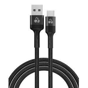 POWERTECH καλώδιο USB-C σε USB PTR-0169, PD 60W, copper, 1.5m, μαύρο | Καλώδια - Αντάπτορες | elabstore.gr