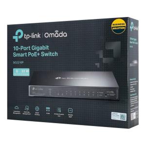 TP-LINK smart PoE+ switch SG2210P, 10-Port Gigabit, V 5.20 | eLabstore.gr
