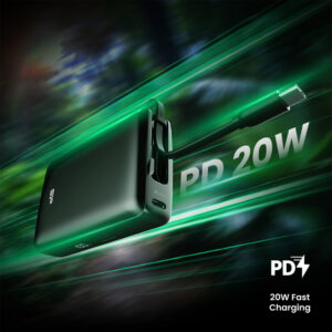 SILICON POWER power bank CP10 με καλώδιο USB-C, 2x θύρες εξόδου, 10000mAh, 20W, μαύρο | eLabstore.gr SILICON POWER power bank CP10 με καλώδιο USB-C, 2x θύρες εξόδου, 10000mAh, 20W, μαύρο | Αξεσουάρ κινητών | elabstore.gr
