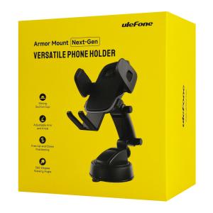 ULEFONE βάση smartphone αυτοκινήτου UAN15 για ταμπλό, μαύρη | Αξεσουάρ κινητών | elabstore.gr