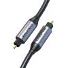 CABLETIME καλώδιο ήχου Toslink CT-AV380-P04GN, gold plated, 5mm, 3m, μαύρο | Καλώδια - Αντάπτορες | elabstore.gr