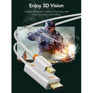 CABLETIME καλώδιο mini DisplayPort σε HDMI CT-AV588-03G4K, 4K/30Hz, 1m, λευκό | Καλώδια - Αντάπτορες | elabstore.gr