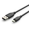 CABLETIME καλώδιο micro USB σε USB CT-C165-05G, 2.4A, 480Mbps, 0.25m, μαύρο | Καλώδια - Αντάπτορες | elabstore.gr