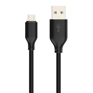 CABLETIME καλώδιο micro USB σε USB CT-C165-05G, 2.4A, 480Mbps, 0.25m, μαύρο | Καλώδια - Αντάπτορες | elabstore.gr