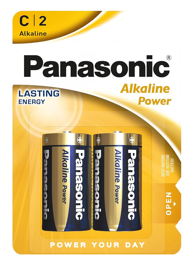 PANASONIC αλκαλικές μπαταρίες Alkaline Power LR14/C, 1.5V, 2τμχ | eLabstore.gr PANASONIC αλκαλικές μπαταρίες Alkaline Power LR14/C, 1.5V, 2τμχ | Μπαταρίες | elabstore.gr