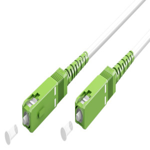 GOOBAY καλώδιο οπτικής ίνας SC-APC 59604, Singlemode OS2, 20m, λευκό | Καλώδια - Αντάπτορες | elabstore.gr