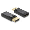 DELOCK αντάπτορας DisplayPort σε HDMI 61086, 4K/60Hz, active, μαύρος | Καλώδια - Αντάπτορες | elabstore.gr