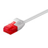 GOOBAY καλώδιο δικτύου 71545, CAT 6 U/UTP, slim, copper, 250MHz, 0.15m, γκρι | Καλώδια - Αντάπτορες | elabstore.gr