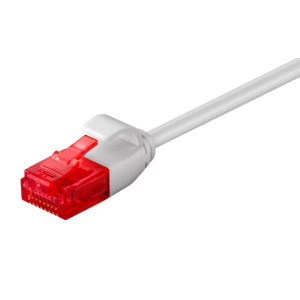 GOOBAY καλώδιο δικτύου 71545, CAT 6 U/UTP, slim, copper, 250MHz, 0.15m, γκρι | Καλώδια - Αντάπτορες | elabstore.gr