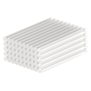GOOBAY ράβδοι σιλικόνης 77851, Φ7mm x 100mm, διάφανο, 50τμχ | Εργαλεία | elabstore.gr