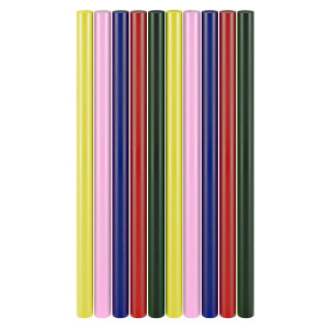 GOOBAY ράβδοι σιλικόνης 77856, Φ11mm x 200mm, διάφορα χρώματα, 10τμχ | Εργαλεία | elabstore.gr
