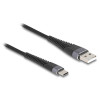 DELOCK καλώδιο USB σε USB-C 81123, 60W, 480Mbps, 3m, μαύρο | Καλώδια - Αντάπτορες | elabstore.gr