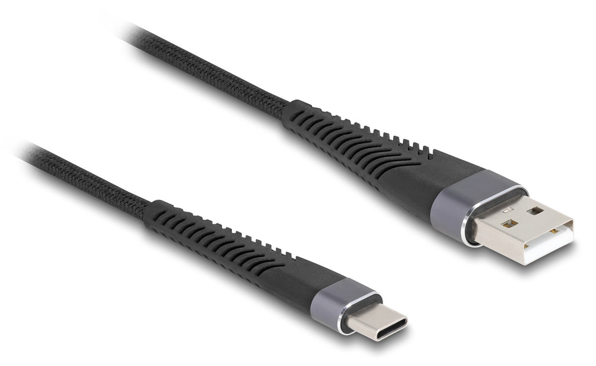 DELOCK καλώδιο USB σε USB-C 81123, 60W, 480Mbps, 3m, μαύρο | eLabstore.gr DELOCK καλώδιο USB σε USB-C 81123, 60W, 480Mbps, 3m, μαύρο | Καλώδια - Αντάπτορες | elabstore.gr