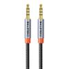 CABLETIME καλώδιο ήχου 3.5mm CT-AM35M, gold plated, 1.5m, μαύρο | Καλώδια - Αντάπτορες | elabstore.gr