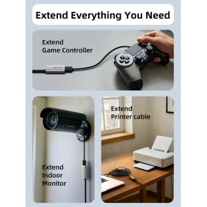 CABLETIME καλώδιο προέκτασης USB CT-AMAFA3, active, 5Gbps, 5m, μαύρο | eLabstore.gr CABLETIME καλώδιο προέκτασης USB CT-AMAFA3, active, 5Gbps, 5m, μαύρο | Καλώδια - Αντάπτορες | elabstore.gr