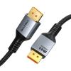 CABLETIME καλώδιο DisplayPort 2.1 CT-DP16K, VESA Certified, 16K/60Hz, 80 Gbps, 2m, μαύρο | Καλώδια - Αντάπτορες | elabstore.gr