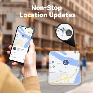 MILI smart tag LiTag Duo για iOS & Android συσκευές, Bluetooth tracker, μαύρο | eLabstore.gr