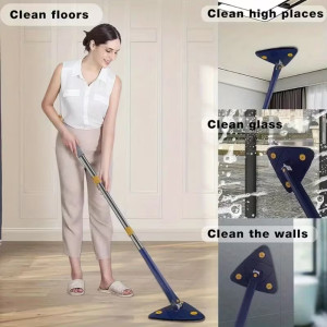 HOME USE τριγωνική σφουγγαρίστρα HUH-0257 με 4x πανιά μικροϊνών, προσαρμόσιμο ύψος, μπλε | eLabstore.gr HOME USE τριγωνική σφουγγαρίστρα HUH-0257 με 4x πανιά μικροϊνών, προσαρμόσιμο ύψος, μπλε | Οικιακός εξοπλισμός | elabstore.gr