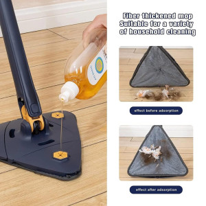 HOME USE τριγωνική σφουγγαρίστρα HUH-0257 με 4x πανιά μικροϊνών, προσαρμόσιμο ύψος, μπλε | eLabstore.gr HOME USE τριγωνική σφουγγαρίστρα HUH-0257 με 4x πανιά μικροϊνών, προσαρμόσιμο ύψος, μπλε | Οικιακός εξοπλισμός | elabstore.gr