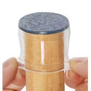 HOME USE προστατευτικές τάπες επίπλων HUH-0258, 16-23mm, διάφανες, 24τμχ | Οικιακός εξοπλισμός | elabstore.gr
