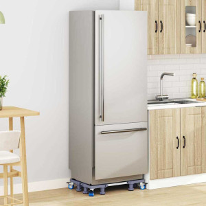 HOME USE βάση λευκών συσκευών HUH-0260 με ρόδες, ρυθμιζόμενη 70x90cm, έως 500kg, γκρι | Οικιακός εξοπλισμός | elabstore.gr