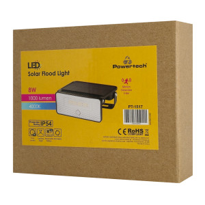 POWERTECH LED ηλιακό φωτιστικό PT-1517 με αισθητήρα κίνησης, 8W, 1800mAh, μαύρο | eLabstore.gr POWERTECH LED ηλιακό φωτιστικό PT-1517 με αισθητήρα κίνησης, 8W, 1800mAh, μαύρο | Φωτισμός | elabstore.gr