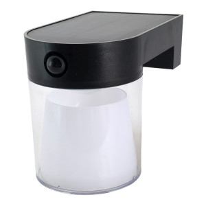 POWERTECH LED ηλιακό φωτιστικό PT-1520 με αισθητήρα κίνησης, 4W, 2000mAh, μαύρο | Φωτισμός | elabstore.gr