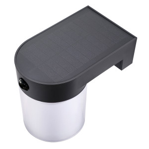 POWERTECH LED ηλιακό φωτιστικό PT-1520 με αισθητήρα κίνησης, 4W, 2000mAh, μαύρο | Φωτισμός | elabstore.gr