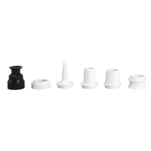 POWERTECH μίνι τρόμπα PT-1554 με φακό, 5W, επαναφορτιζόμενη, μαύρη | Οικιακός εξοπλισμός | elabstore.gr