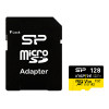 SILICON POWER κάρτα μνήμης microSDXC Inspire, 128GB, UHS-I U3 A1 V30 | Συνοδευτικά PC | elabstore.gr