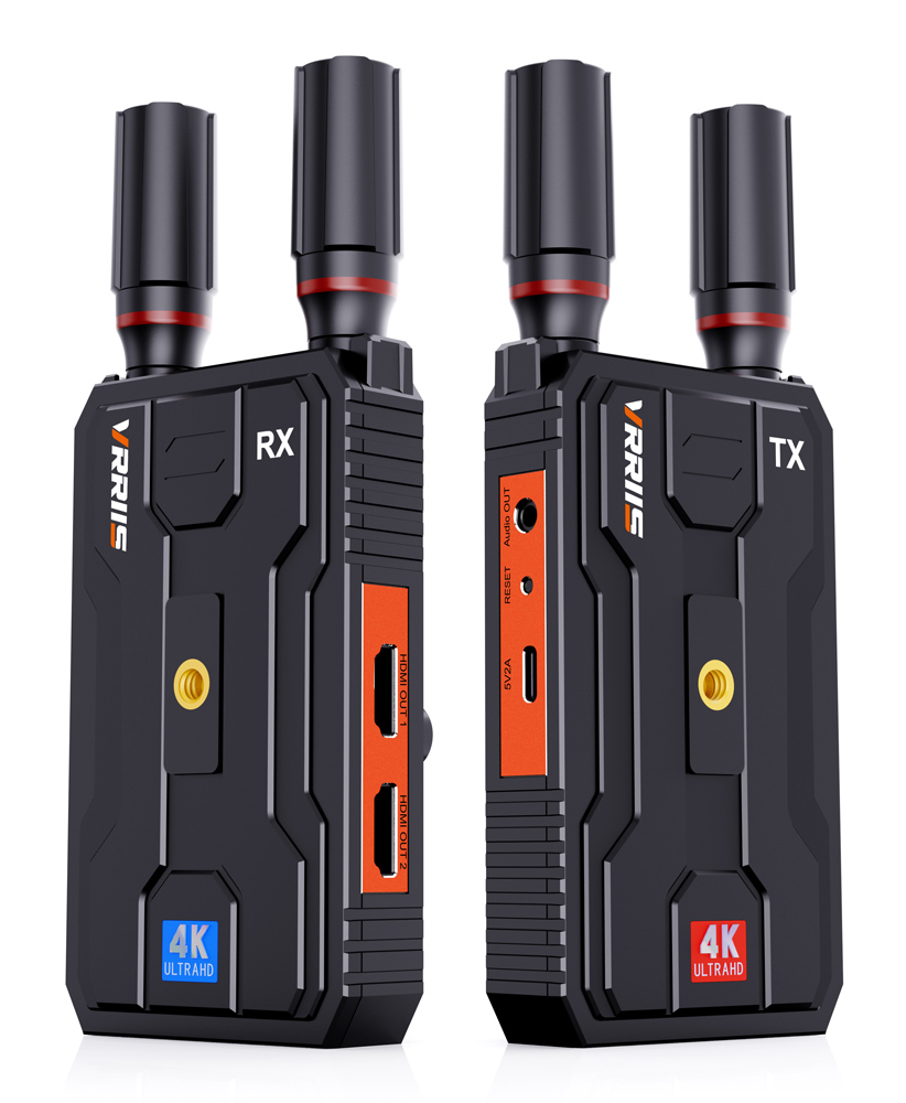 VRRIIS HDMI σύστημα ασύρματης μετάδοσης βίντεο WL097 Pro, 4K, 2.4/5GHz, έως 400m | eLabstore.gr VRRIIS HDMI σύστημα ασύρματης μετάδοσης βίντεο WL097 Pro, 4K, 2.4/5GHz, έως 400m | Καλώδια - Αντάπτορες | elabstore.gr